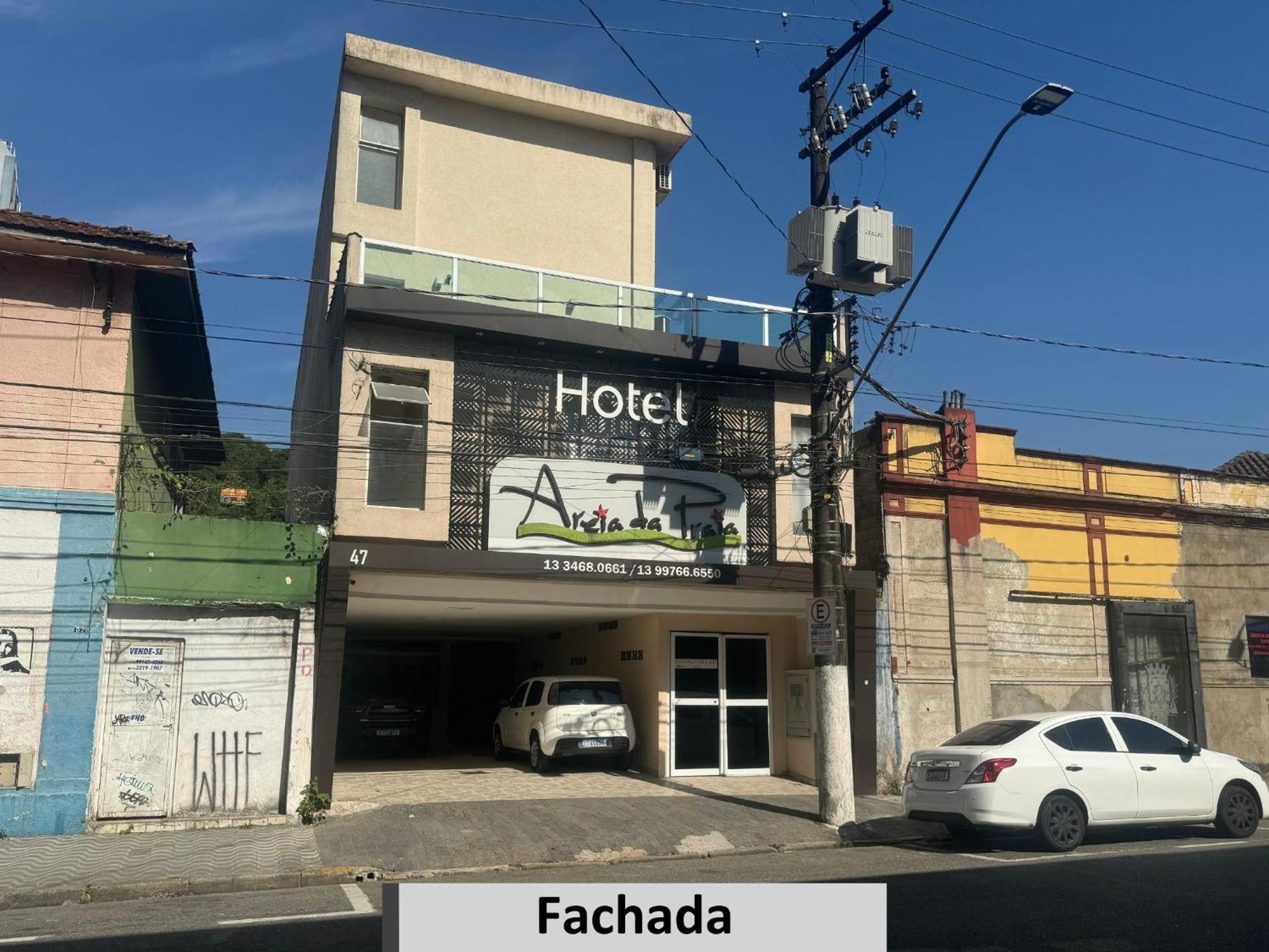 Hotel E Pousada Areia Da Praia São Vicente المظهر الخارجي الصورة